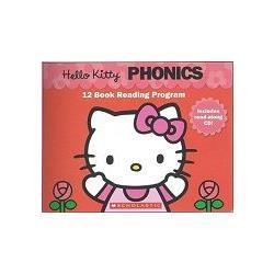 HELLO KITTY 12 BOOK READING PROGRAM BOX SET W/CD -RED (TW)認識自然發音套書－凱蒂貓2 | 拾書所