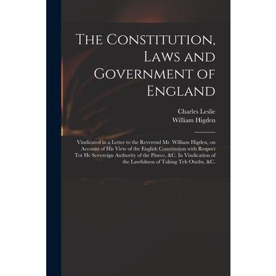 The Constitution, Laws and Government of England | 拾書所