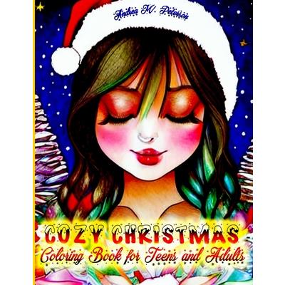 Cozy Christmas - Coloring Book for Teens and Adults