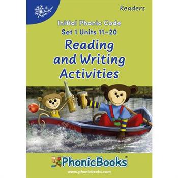 Phonic Books Dandelion Readers Reading and Writing Activities Set 1 Units 11-20 Pip Gets Rich (Two Letter Spellings Sh, Ch, Th, Ng, Qu, Wh, -Ed, -Ing, -Le)