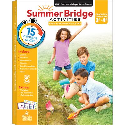 Summer Bridge Activities Spanish 3-4, Grades 3 - 4