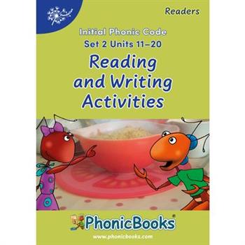 Phonic Books Dandelion Readers Reading and Writing Activities Set 2 Units 11-20 Twin Chimps (Two Letter Spellings Sh, Ch, Th, Ng, Qu, Wh, -Ed, -Ing, -Le)