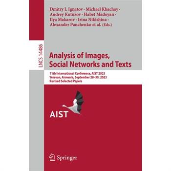 Analysis of Images, Social Networks and Texts