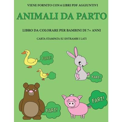 Libro da colorare per bambini di 7+ anni (Animali Da Parto)