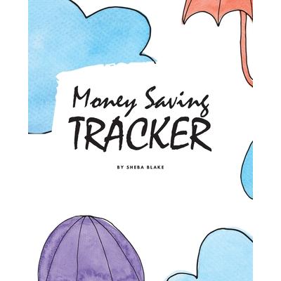 Money Saving Tracker - $10K USD Saving Challenge (8x10 Softcover Log Book / Tracker / Planner)