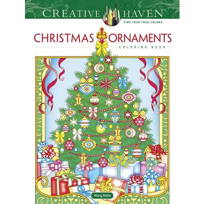 Creative Haven Christmas Ornaments Coloring Book