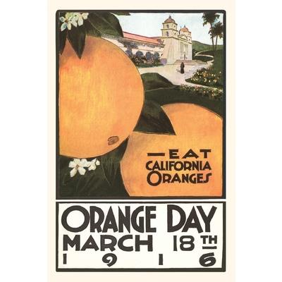 The Vintage Journal Eat California Orange, Art Deco