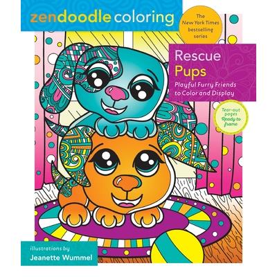 Zendoodle Coloring: Rescue Pups | 拾書所