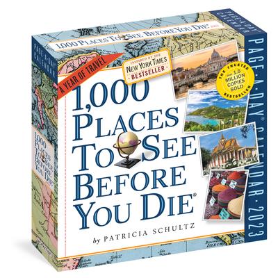 1-000 Places to See Before You Die Page-A-Day Calendar 2023