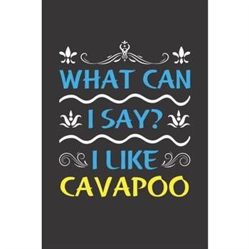 What Can I Say? I Like Cavapoo