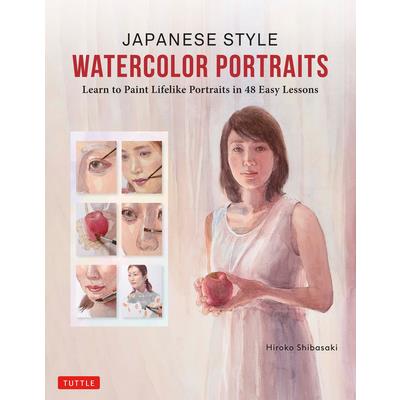 Japanese Style Watercolor Portraits