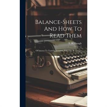 Balance-sheets And How To Read Them