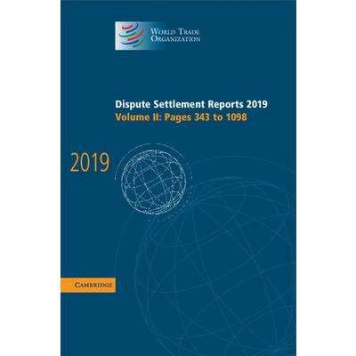 Dispute Settlement Reports 2019: Volume 2, Pages 343 to 1098