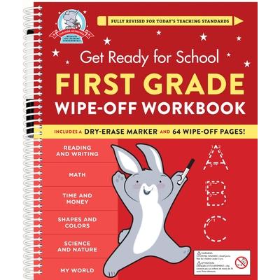 Get Ready for School: First Grade Wipe Off Workbook