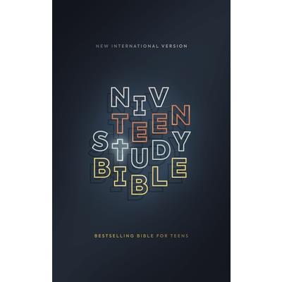 Niv, Teen Study Bible, Hardcover, Navy, Comfort Print