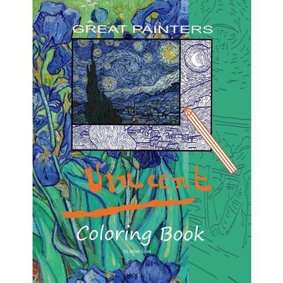 Great Painters Vincent Coloring Book | 拾書所