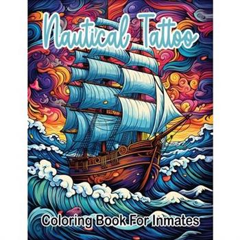 Nautical Tattoos coloring book for inmates