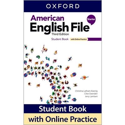 American English File 3e Student Book Starter and Online Practice Pack