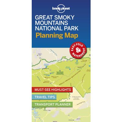 Lonely Planet Great Smoky Mountains National Park Planning Map | 拾書所