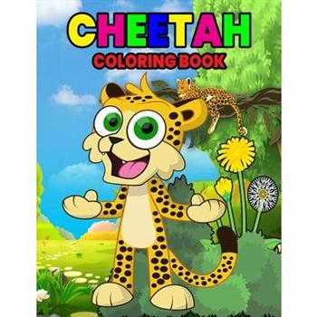 Cheetah Coloring Book