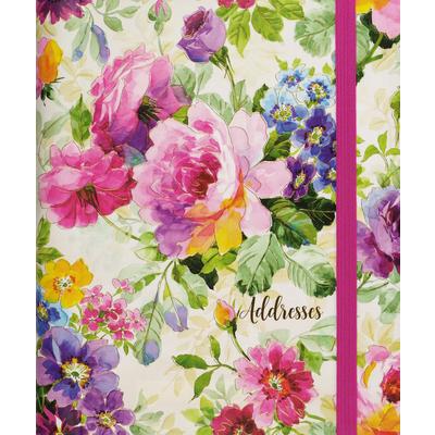 Peony Garden Large Address Book