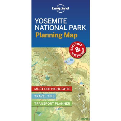 Lonely Planet Yosemite National Park Planning Map | 拾書所