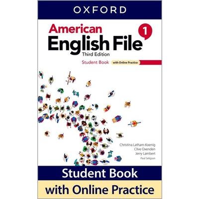 American English File 3e Student Book 1 and Online Practice Pack