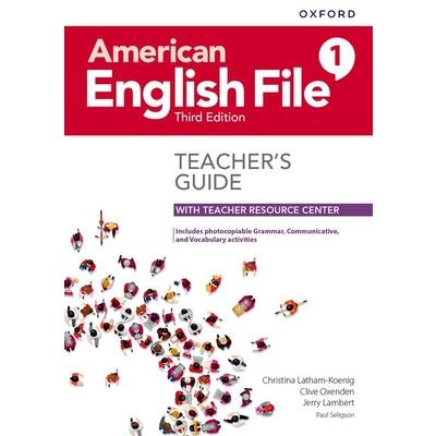 American English File 3e Teachers Book 1 Pack