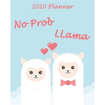 No Prob Llama 2020 Planner Monthly, Weekly & Daily View