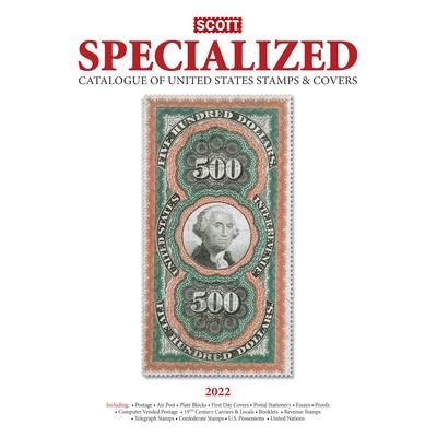 2022 Scott Us Specialized Catalogue of the United States Stamps & Covers | 拾書所