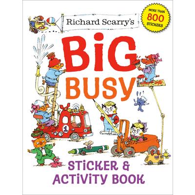 Richard Scarry’s Big Busy Sticker & Activity Book