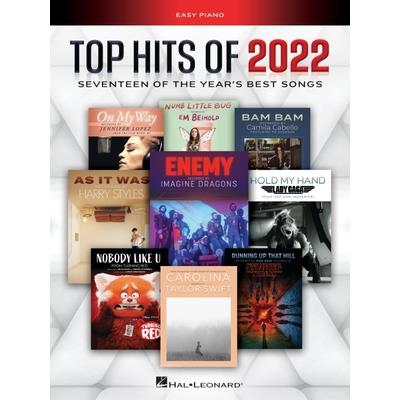Top Hits of 2022: Seventeen of the Year’s Best Arranged for Easy Piano with Lyrics