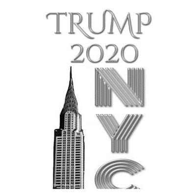 Trump-2020 Iconic Chrysler Building Sir Michael designer NYC writing Drawing Journal.