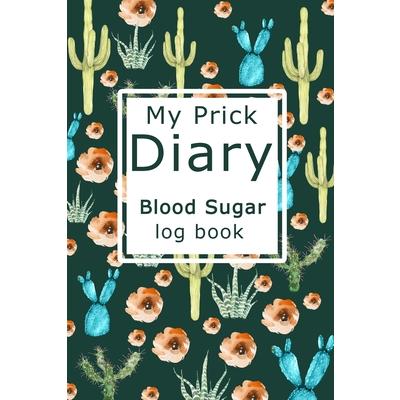My Prick Diary Blood Sugar Log Book