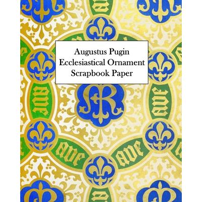 Augustus Pugin Ecclesiastical Ornament Scrapbook Paper | 拾書所
