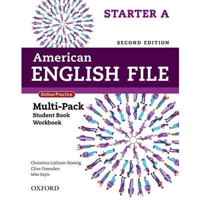 American English File 2e Starter a Multipack 2019