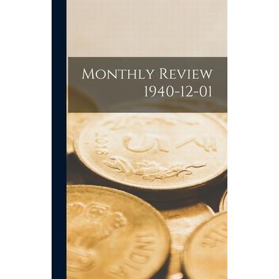 Monthly Review 1940-12-01