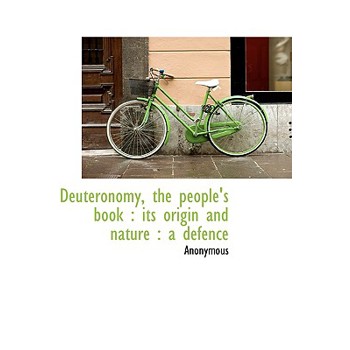 Deuteronomy, the People’s Book
