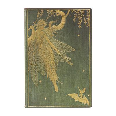 Paperblanks Olive Fairy Lang’s Fairy Books Softcover Flexi Mini Lined Elastic Band Closure 208 Pg 80 GSM