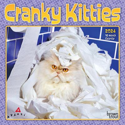Avanti Cranky Kitties 2024 Mini 7x7 | 拾書所