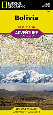 Bolivia Adventure Travel Map | 拾書所