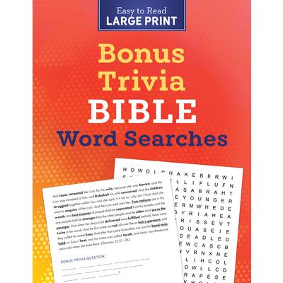 Bonus Trivia Bible Word Searches Large Print－金石堂