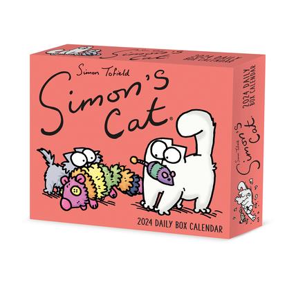 Simon's Cat 2024 6.2 X 5.4 Box Calendar | 拾書所