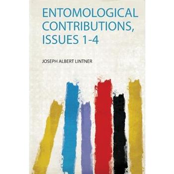 Entomological Contributions, Issues 1-4