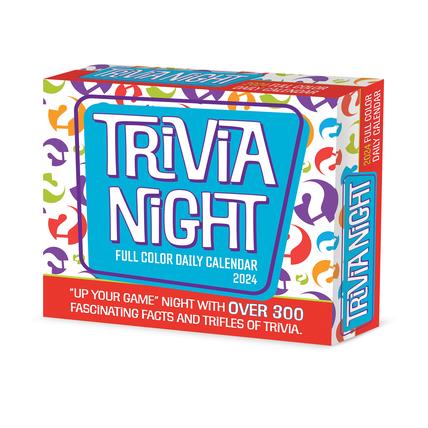 Trivia Night 2024 6.2 X 5.4 Box Calendar | 拾書所