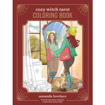 Cozy Witch Tarot Coloring Book