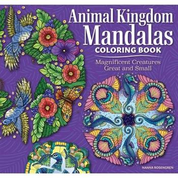 Animal Kingdom Mandalas Coloring Book