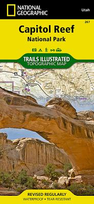 National Geographic Capitol Reef National Park Map | 拾書所