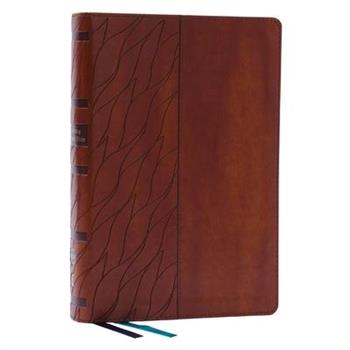 Encountering God Study Bible: Insights from Blackaby Ministries on Living Our Faith (Nkjv, Brown Leathersoft, Red Letter, Comfort Print)