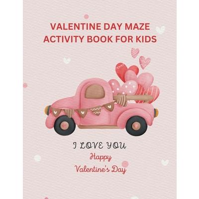 Valentine Day Activity Book for Kids